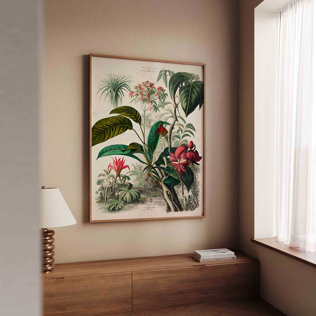 Botanische bloemen Poster