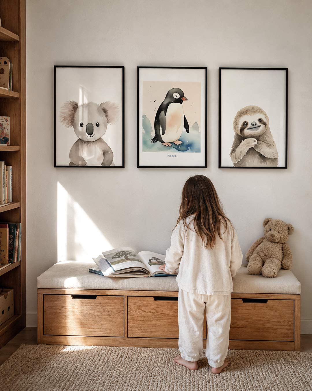 Zachte vormen Posterset