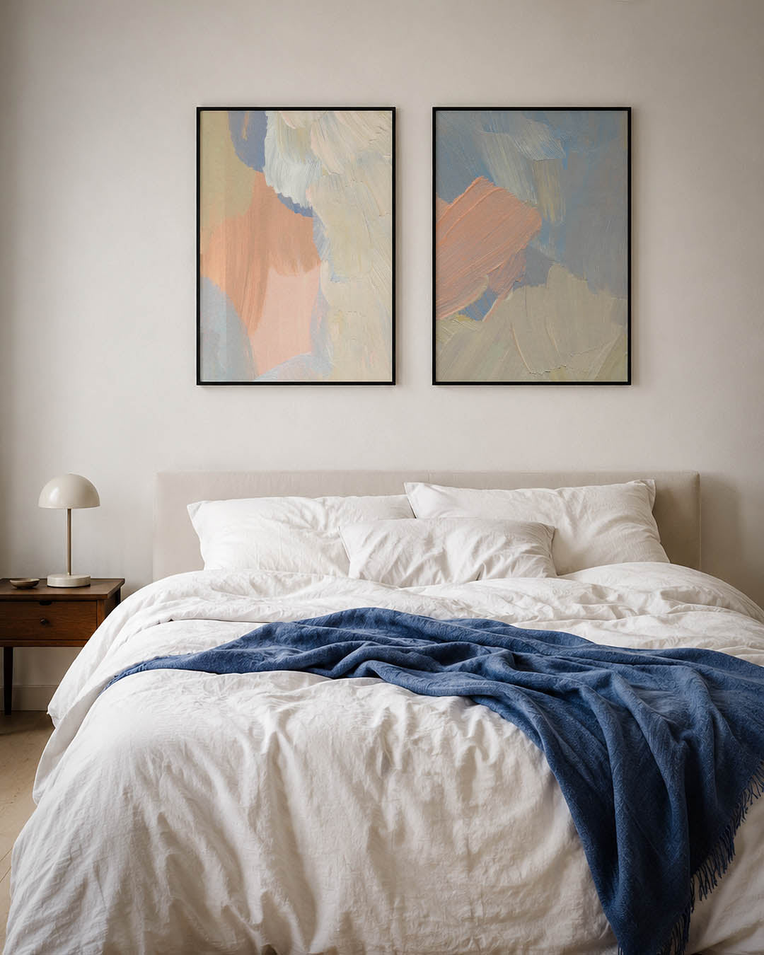 Zachte kleurvlakken Posterset