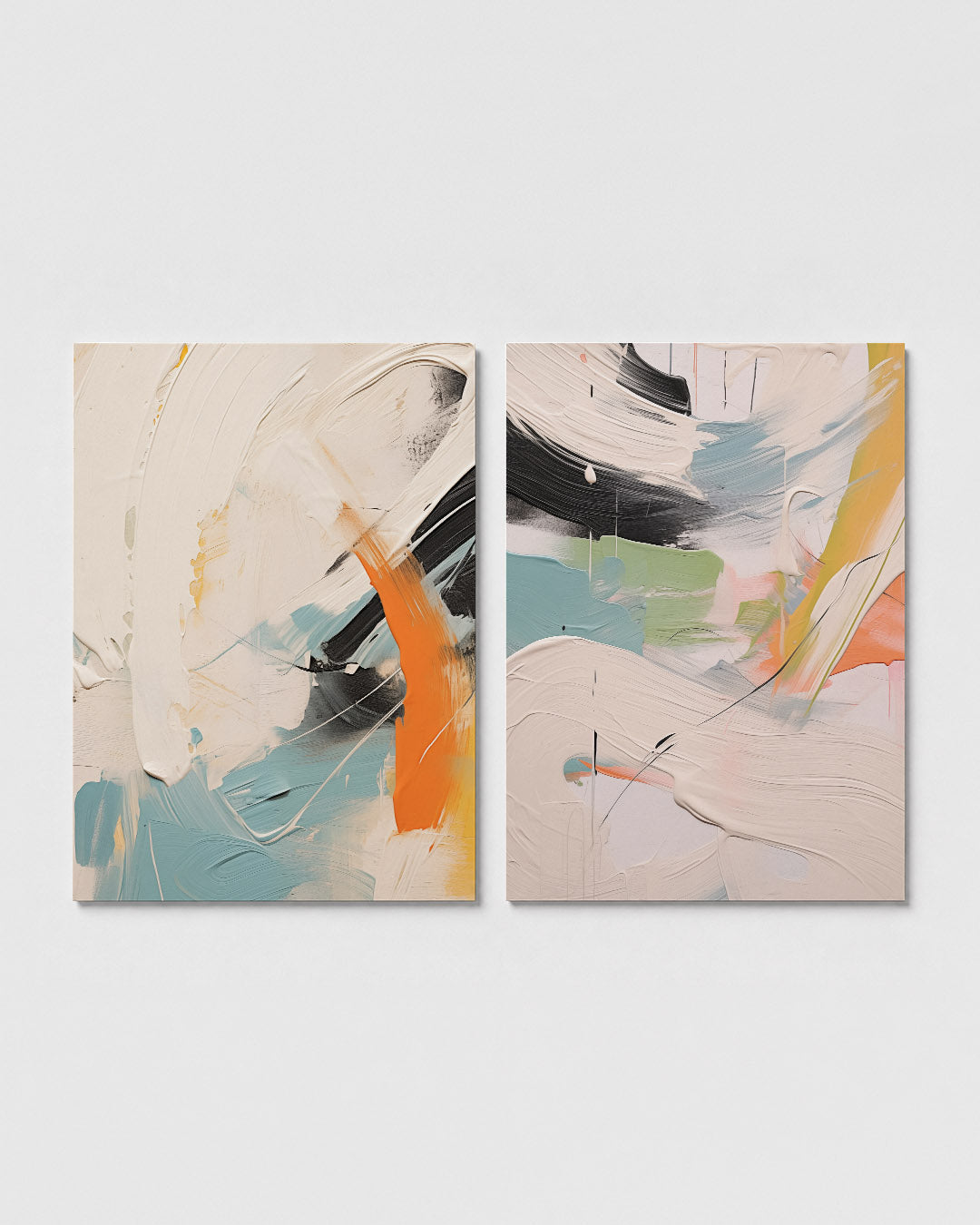 Kleurige vegen Posterset