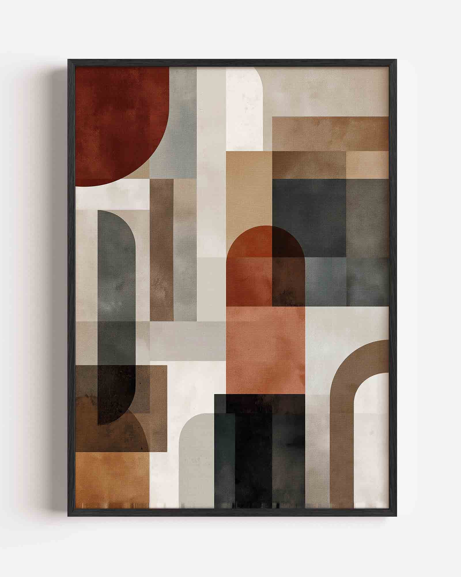 Geometrische vormen Poster