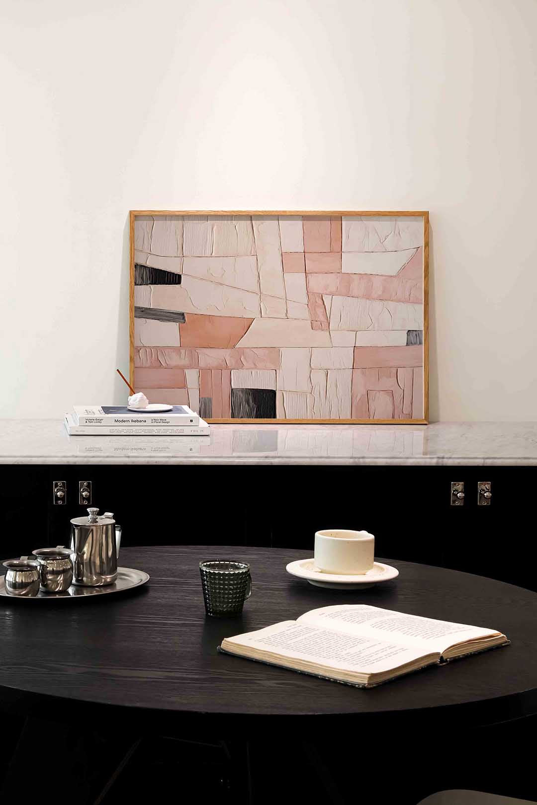 Abstracte vormen Poster
