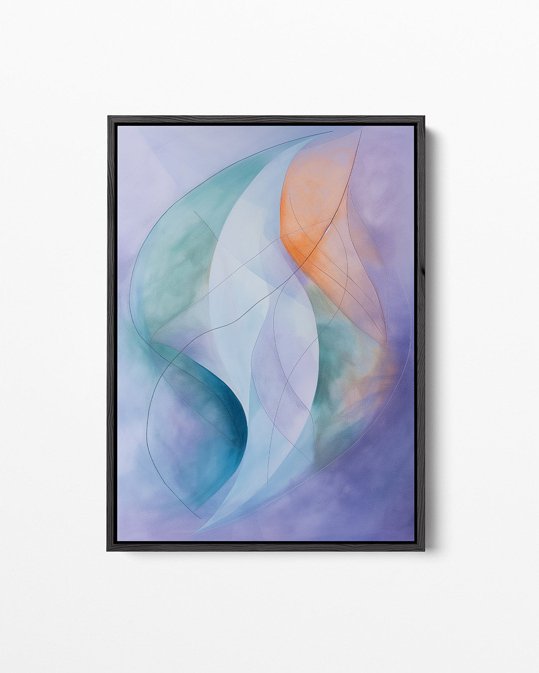Vloeiende lijnen Kunstwerk