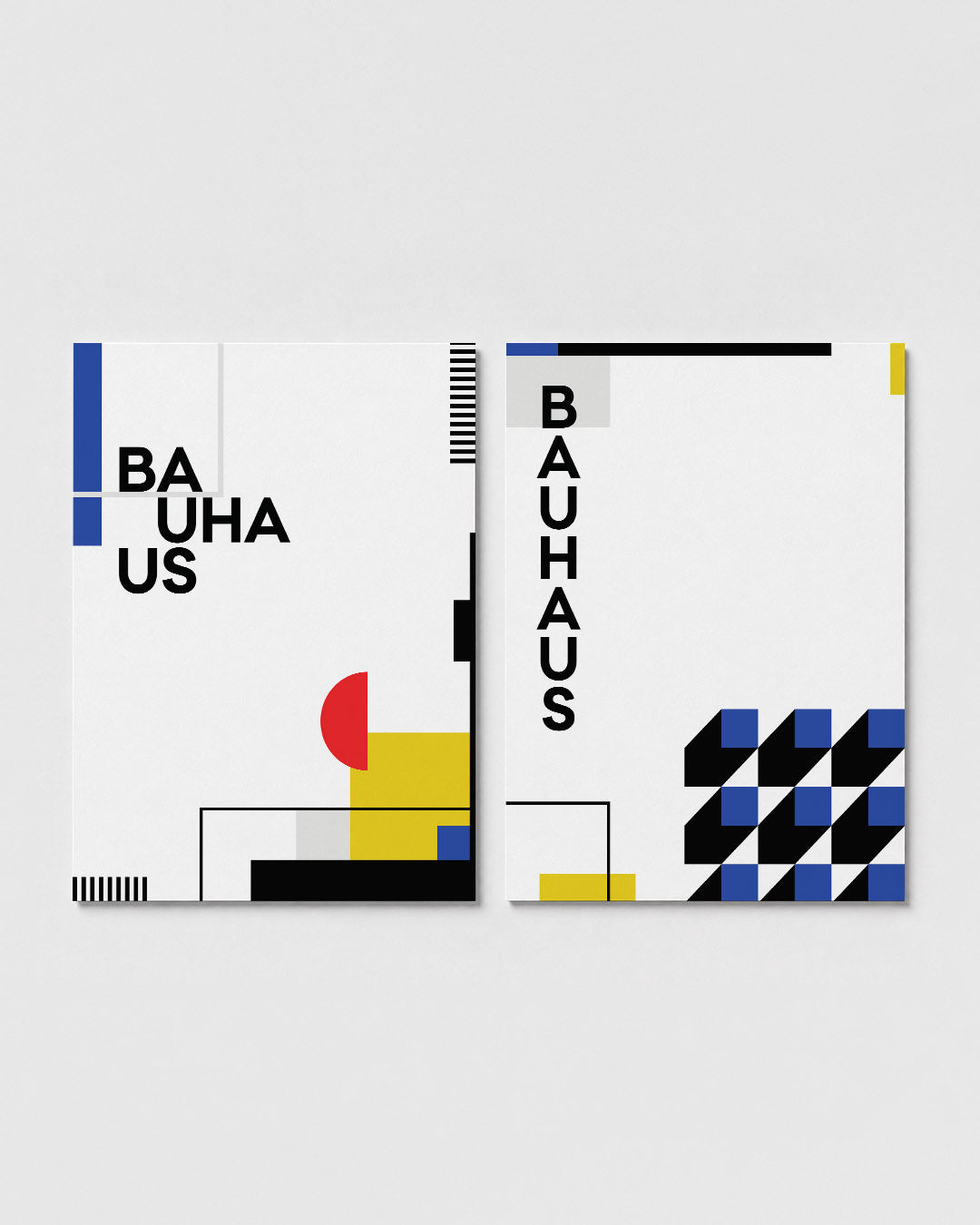 Vormen en kleurvlakken Posterset