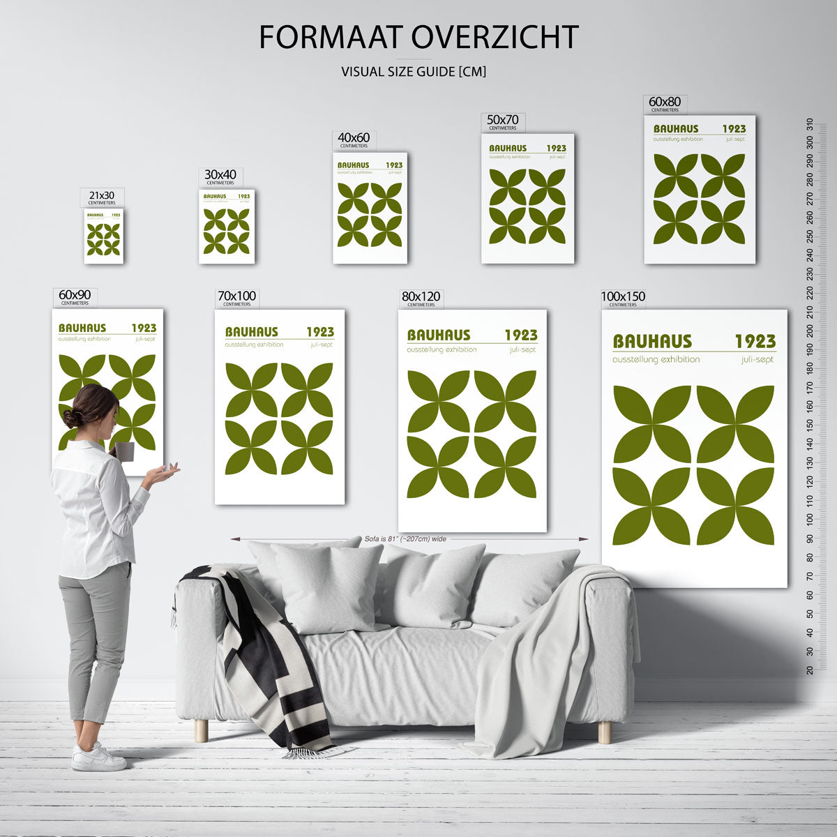 Vormen en vlinders Poster