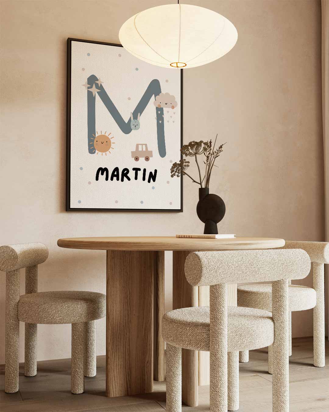 Kinderkamer Poster Met Naam Kunstwerk-canvas-dibond-plexiglas-wanddecoratie-WallArtistic