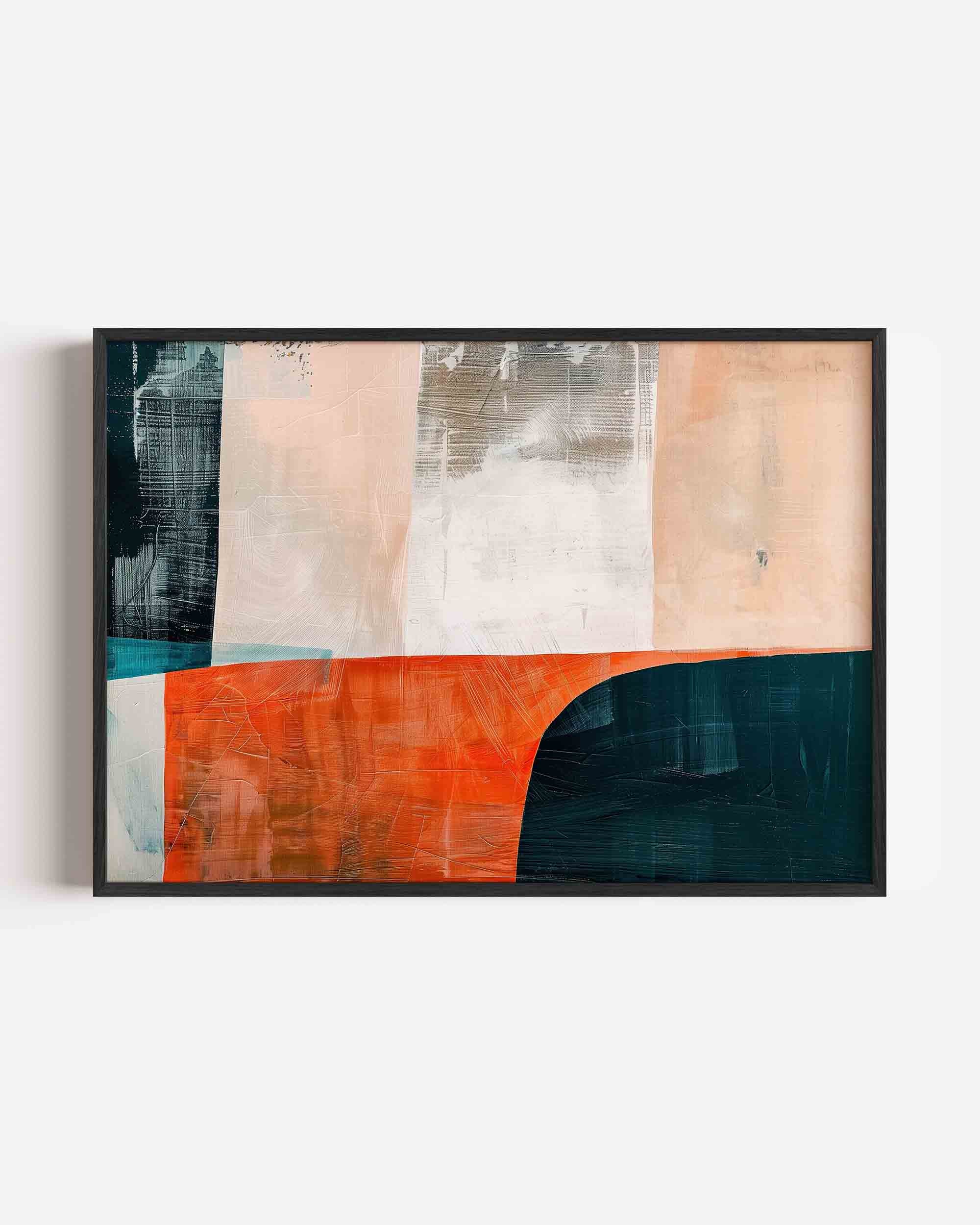 Abstracte vormen Poster
