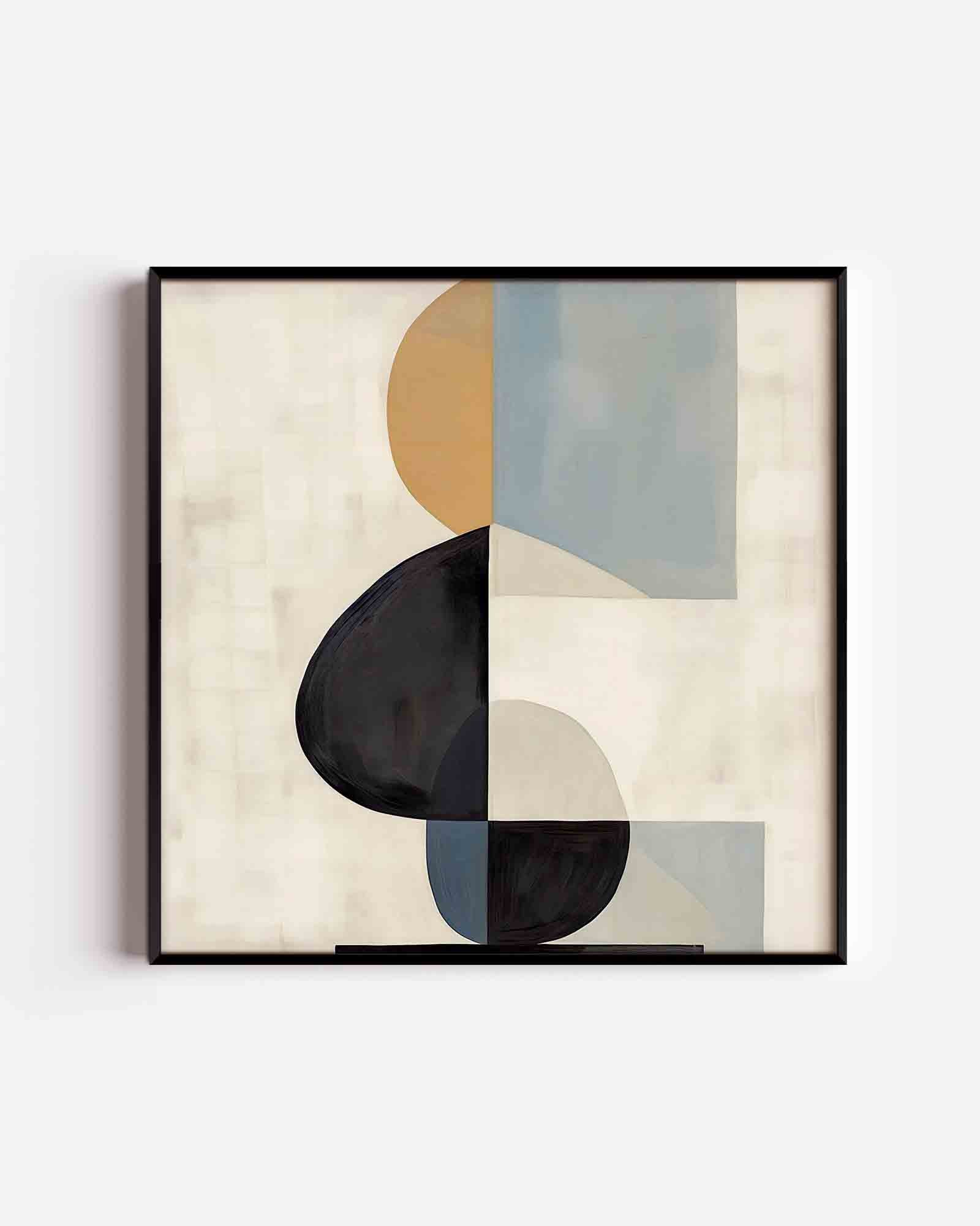 Abstracte vormen Poster