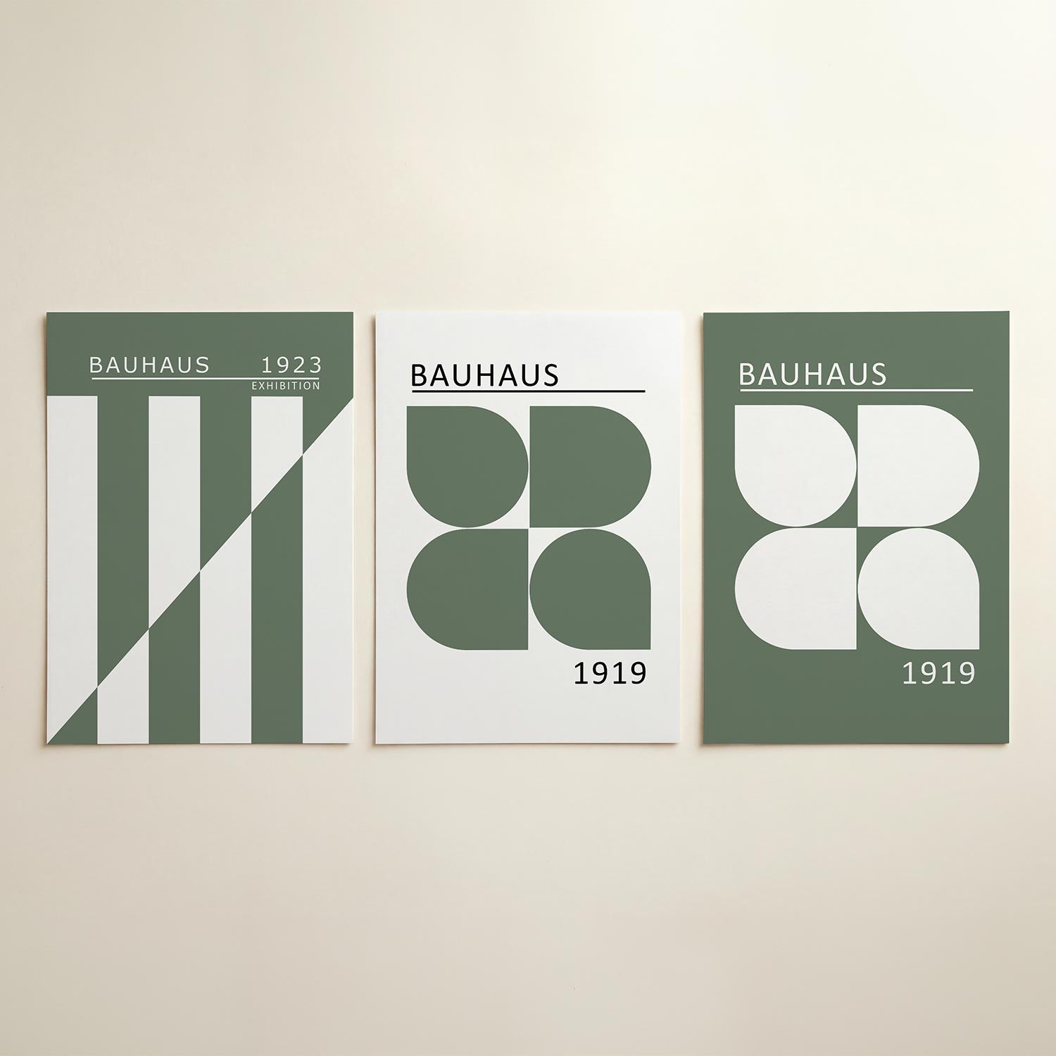 Lijnen en vlakken Posterset