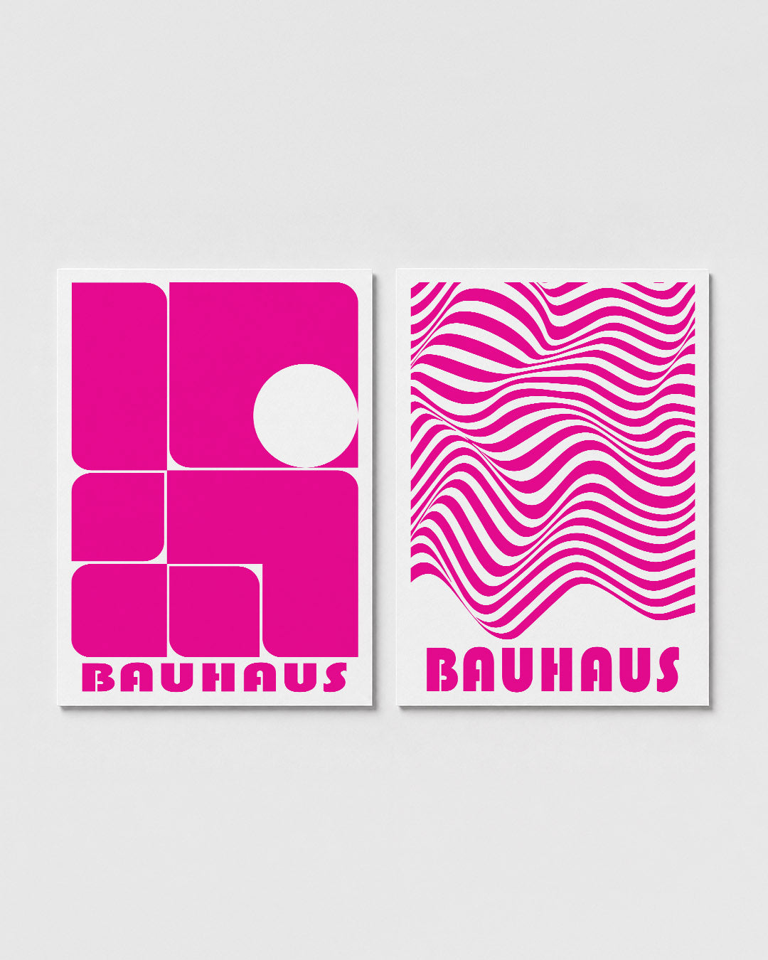 Vormen en vlakken Posterset