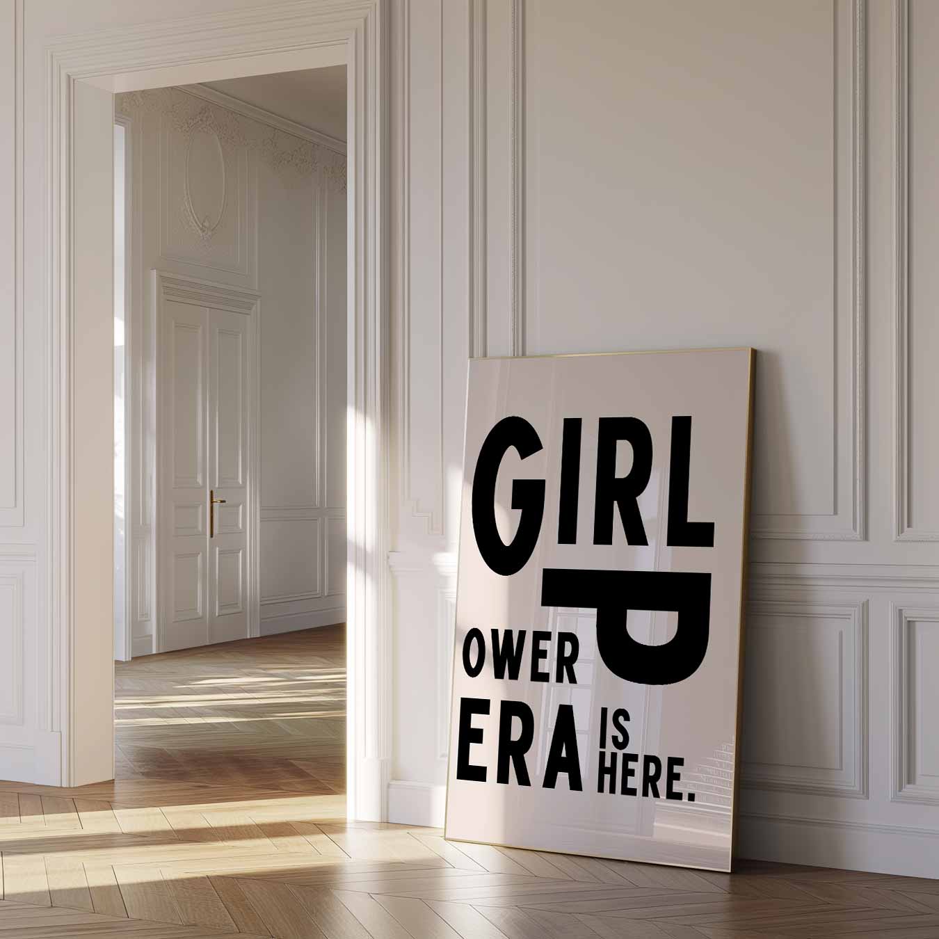 Girl Power Era Poster-WallArtistic