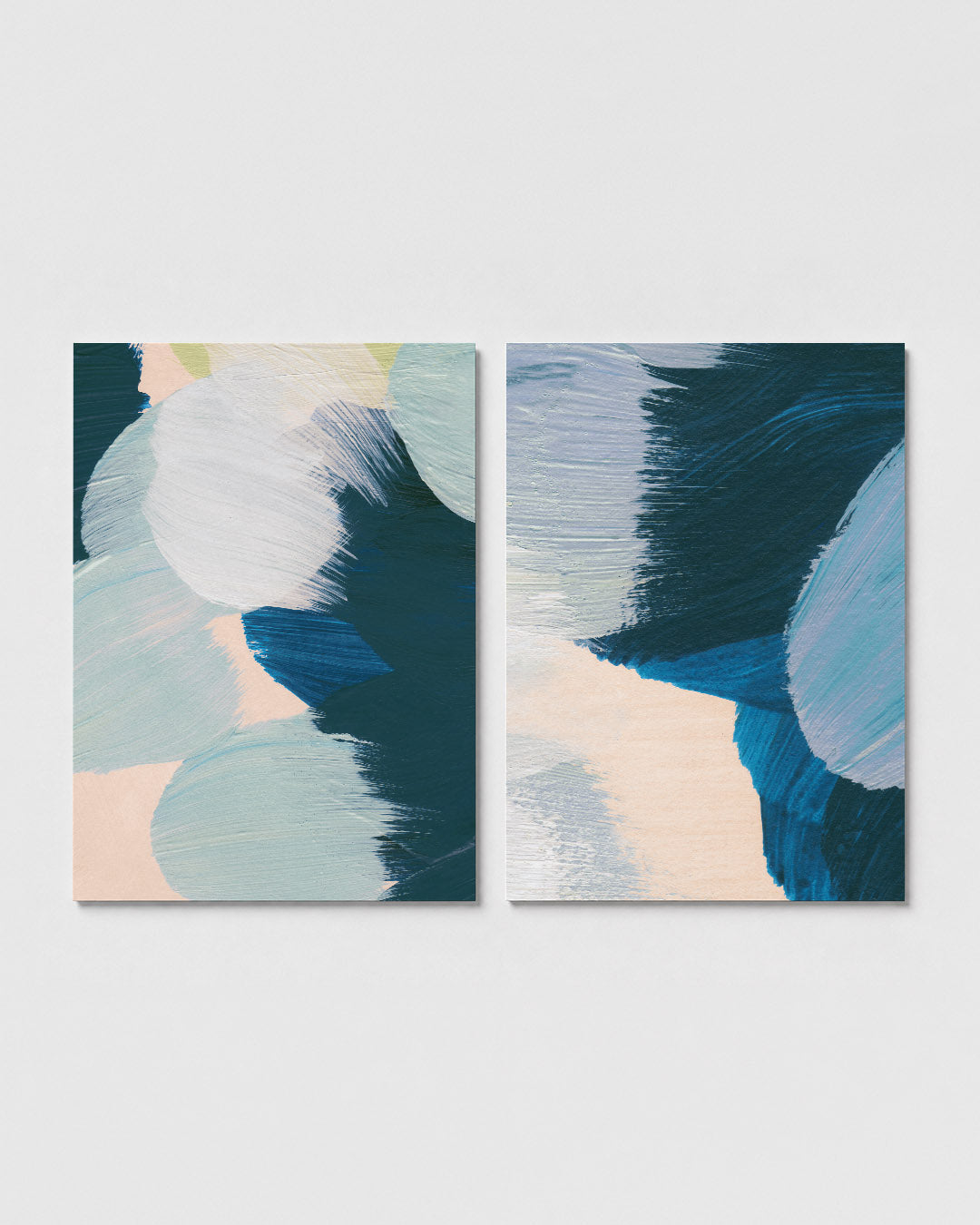 Kleurvlakken harmonie Posterset