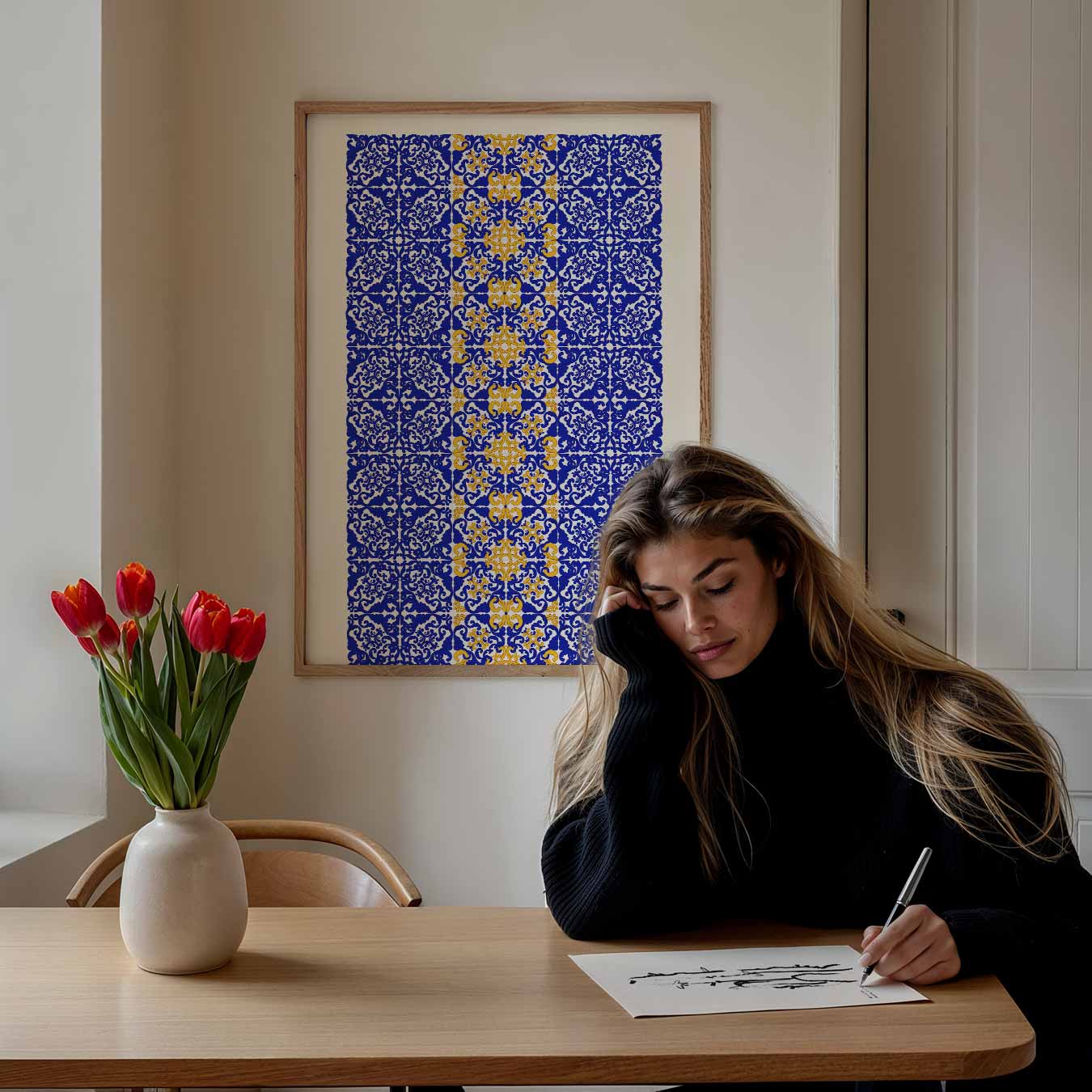 Koninklijk Patronenparadijs Poster-WallArtistic