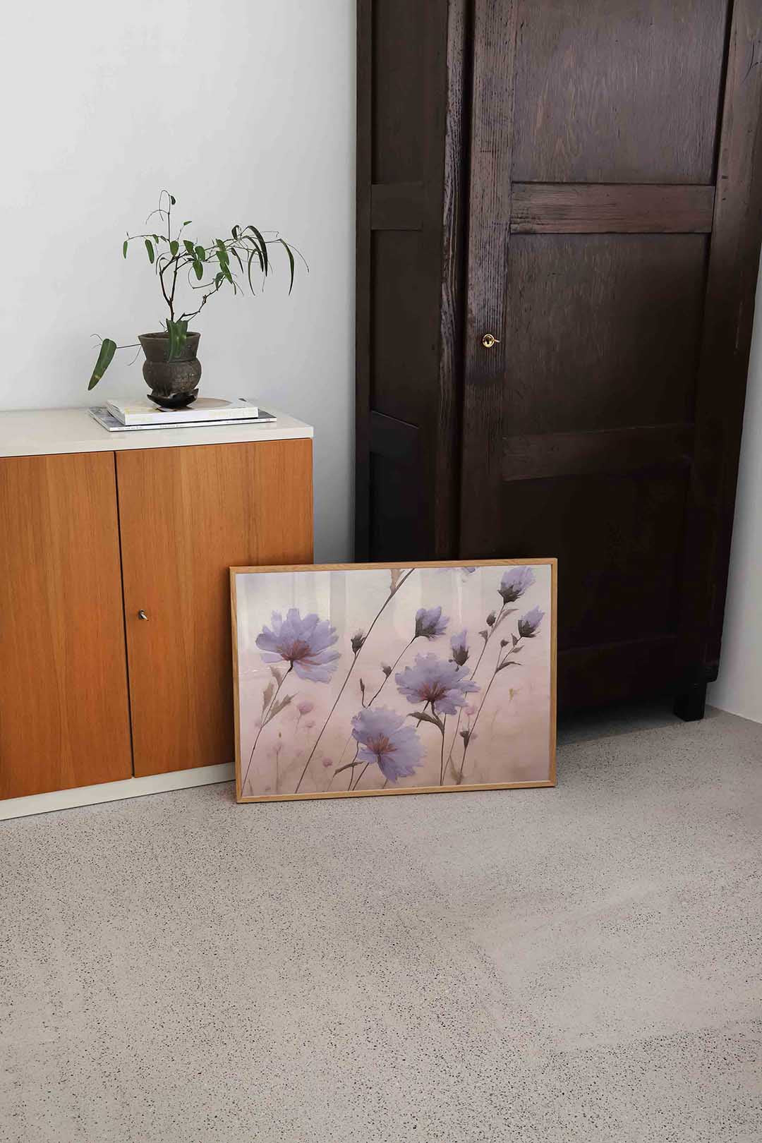 Bloemen in pastel Poster