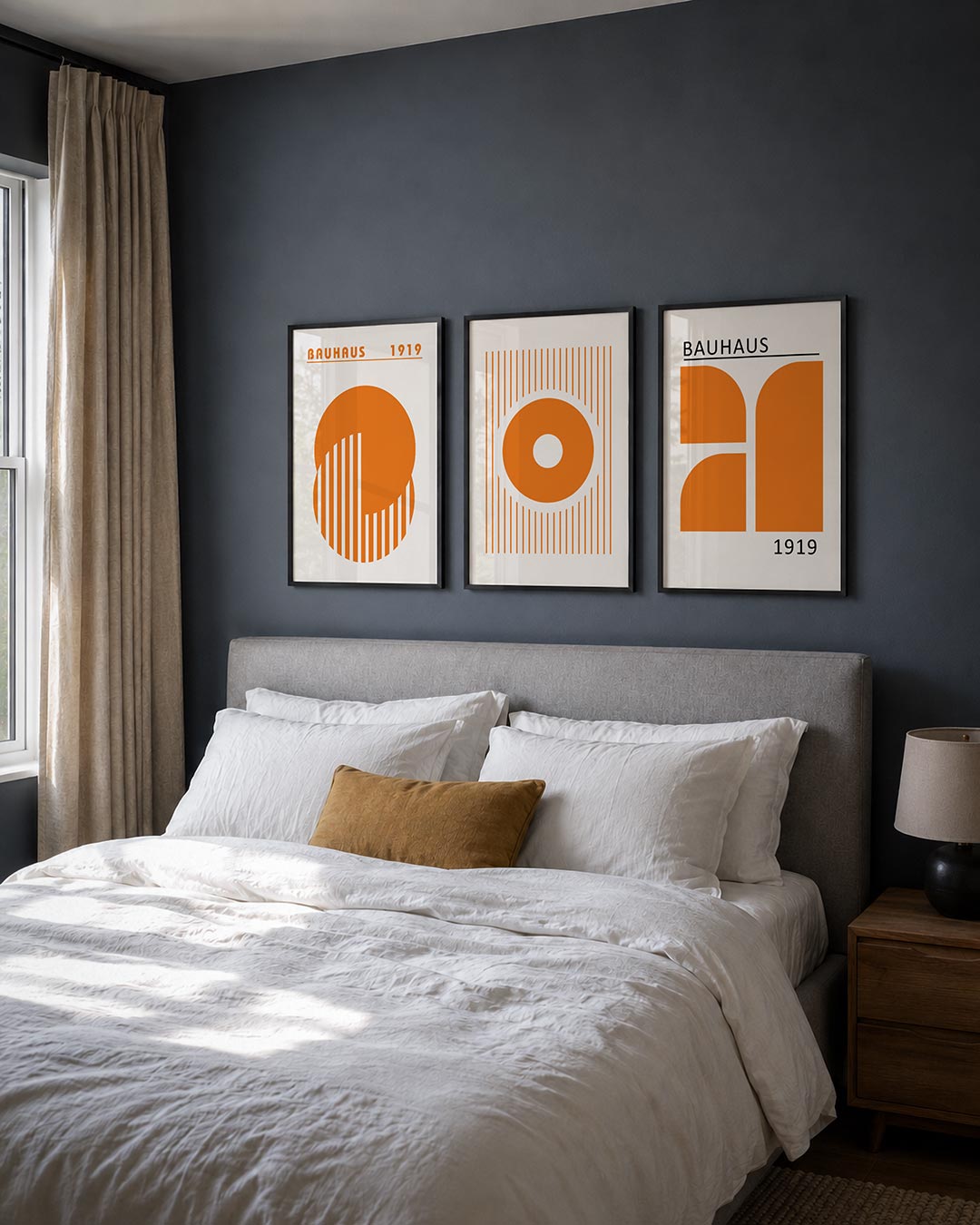 Cirkel en strepen Posterset