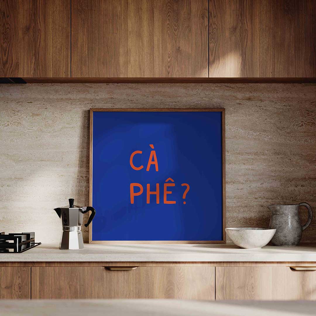 Cà phê Poster