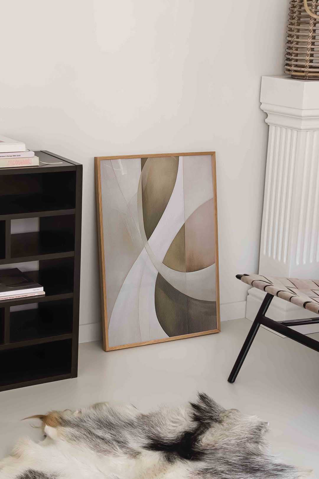 Abstracte vormen Poster