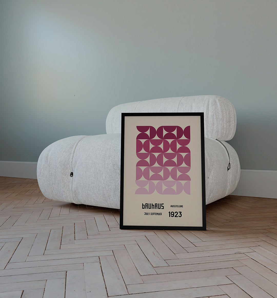 Vormritme en kleur Poster