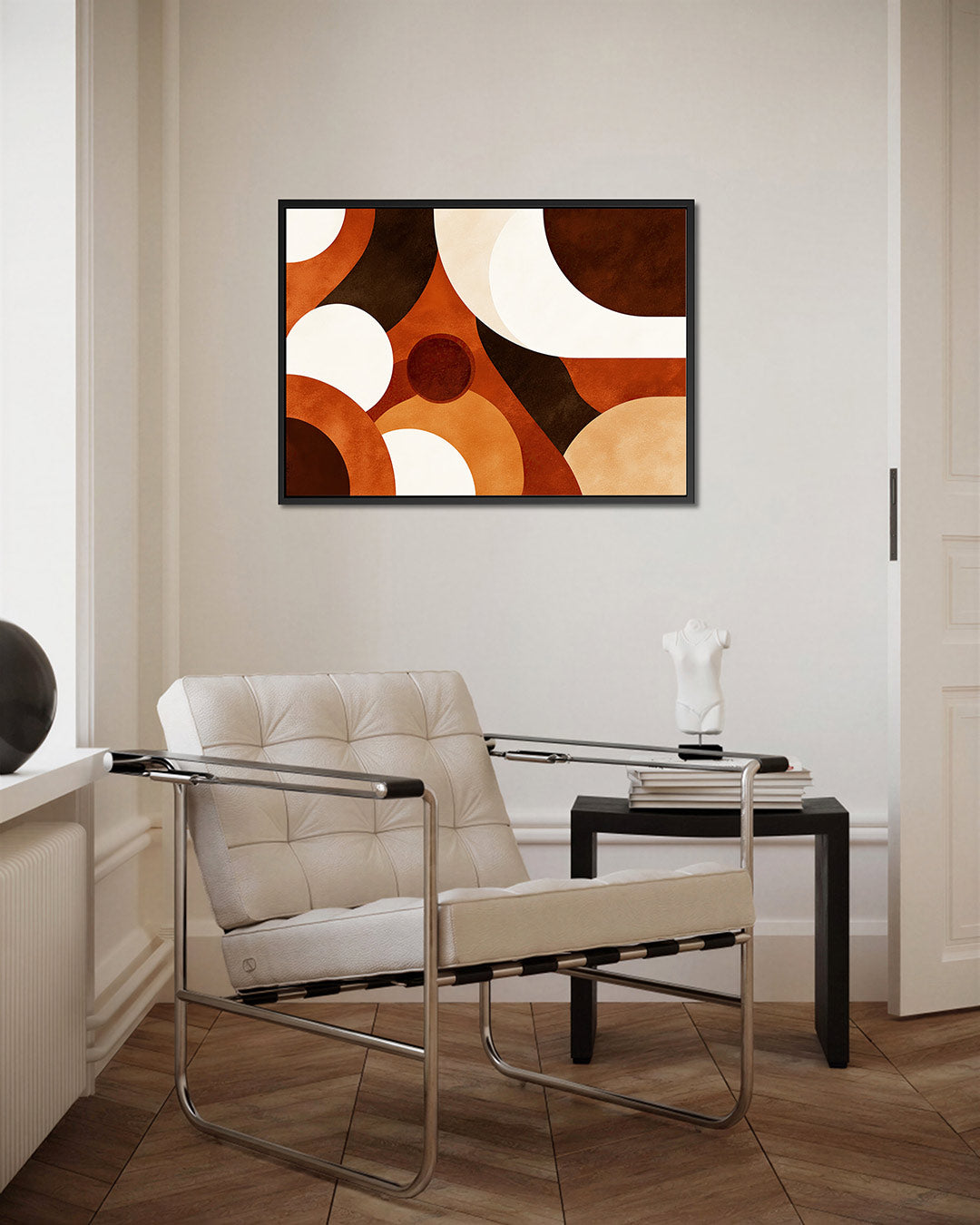 Organische vormen compositie Kunstwerk