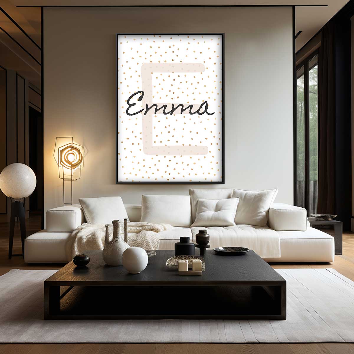 Emma's Puntige Puntjes Kunstwerk-canvas-dibond-plexiglas-wanddecoratie-WallArtistic
