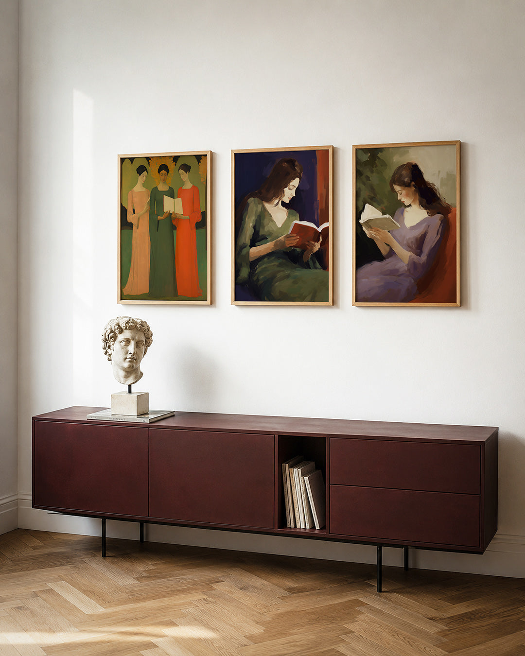 Vorm en kleurharmonie Posterset