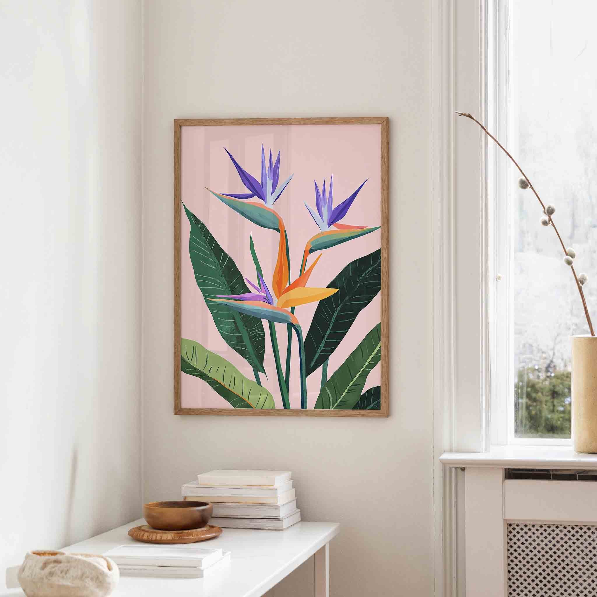 Tropische bloemen Poster