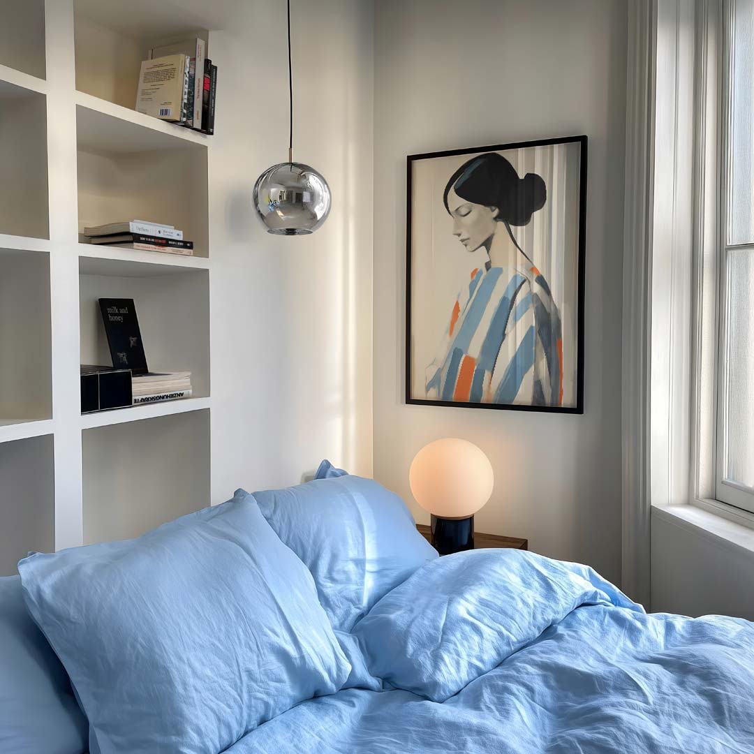 Artistieke Vrouwelijke Silhouet Poster-WallArtistic
