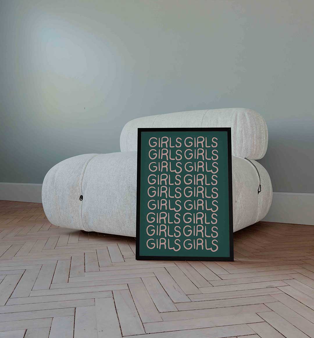 Herhaling van girls Poster