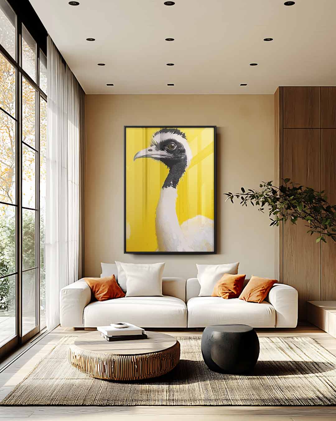 Porträt in Gelb (Kunstwerk)