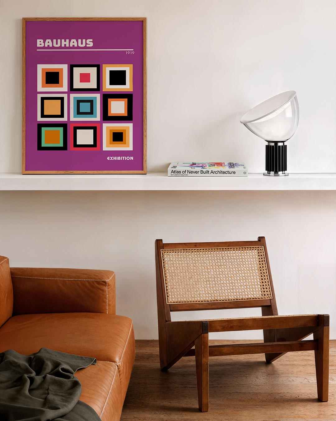 Vorm en kleurvlakken Poster
