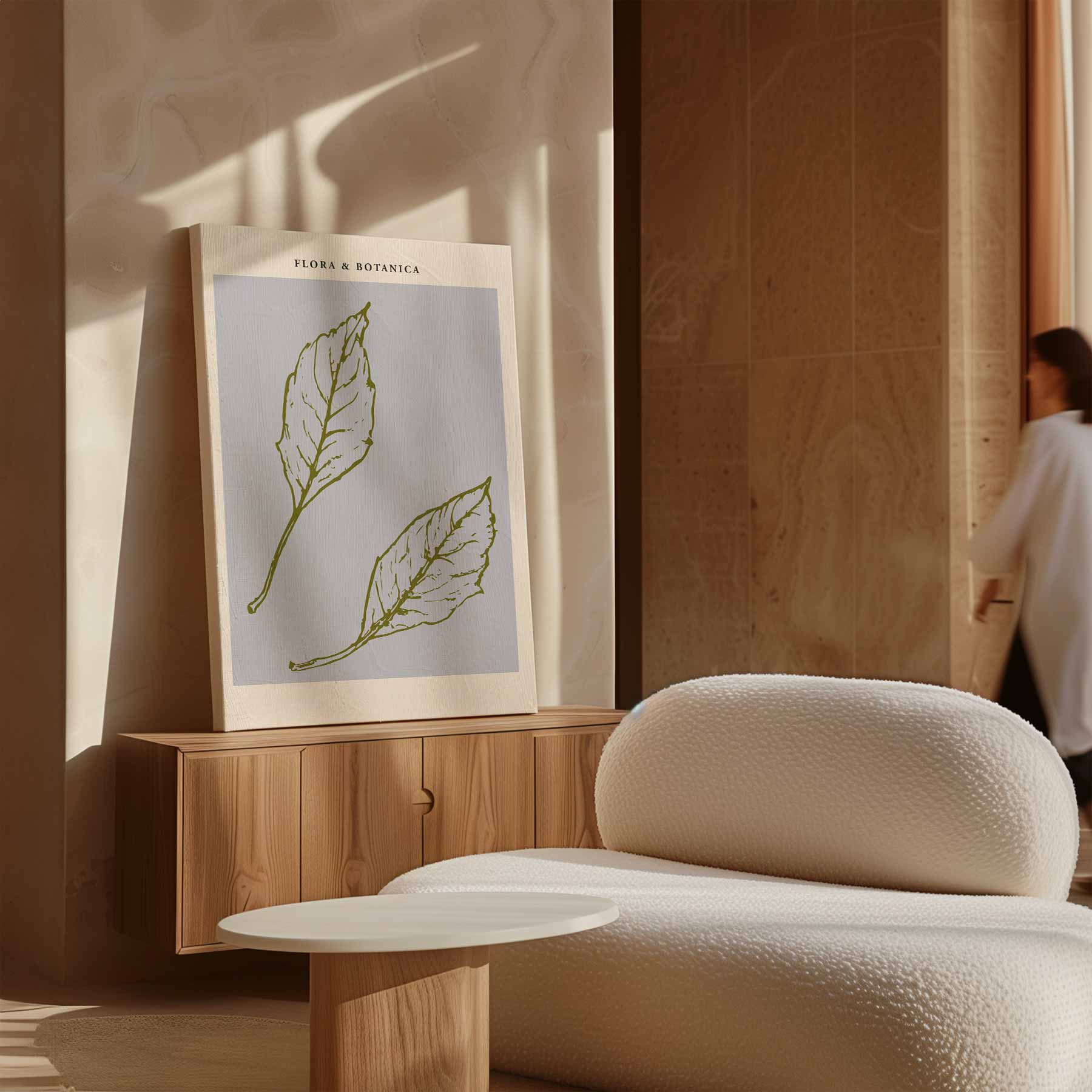 Botanische Bladeren Kunstposter