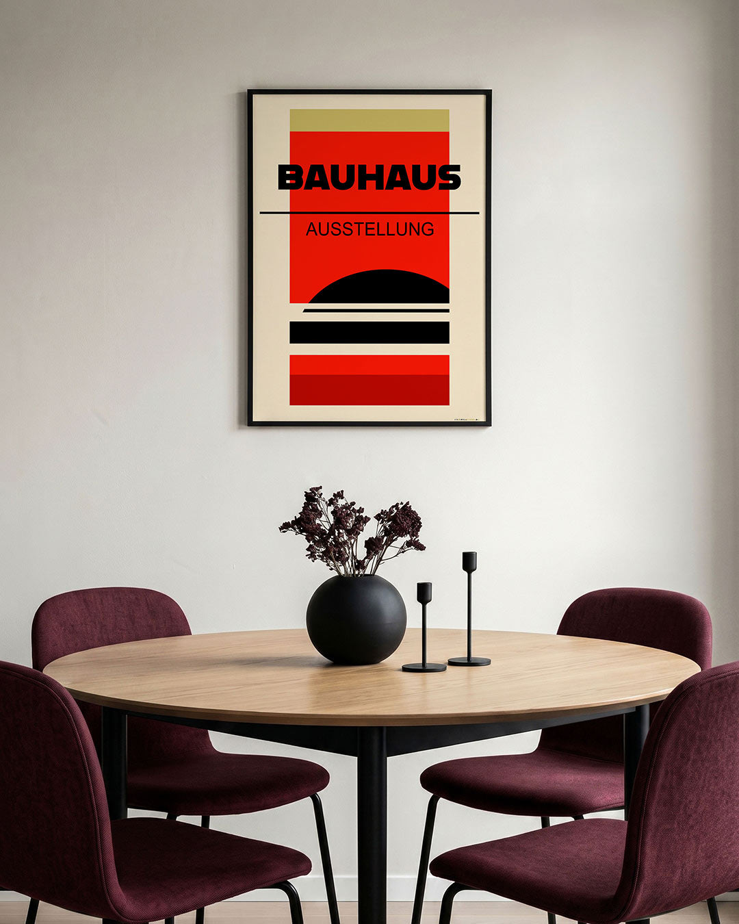 Kleur en lijnenspel Poster