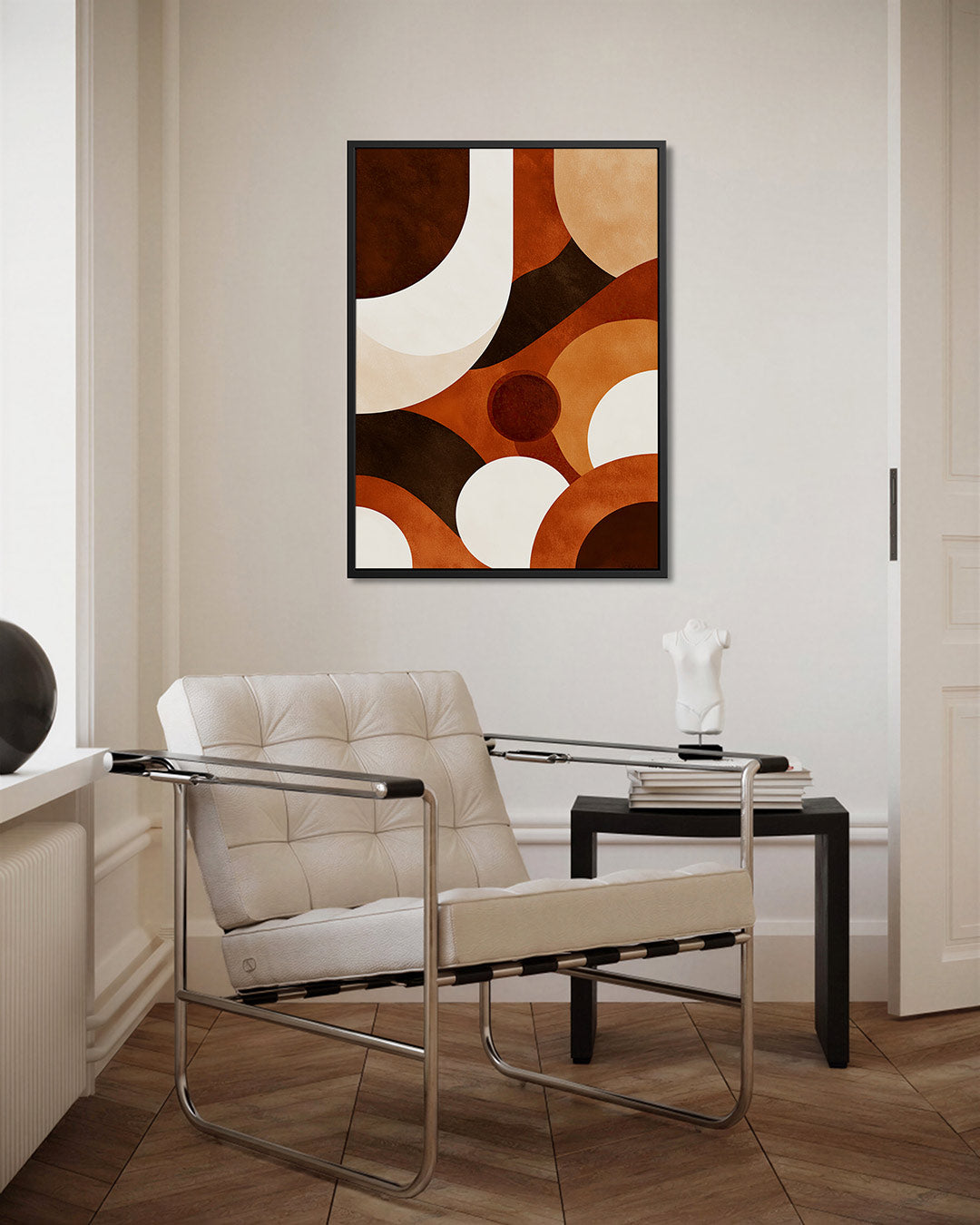 Organische vormen compositie Kunstwerk