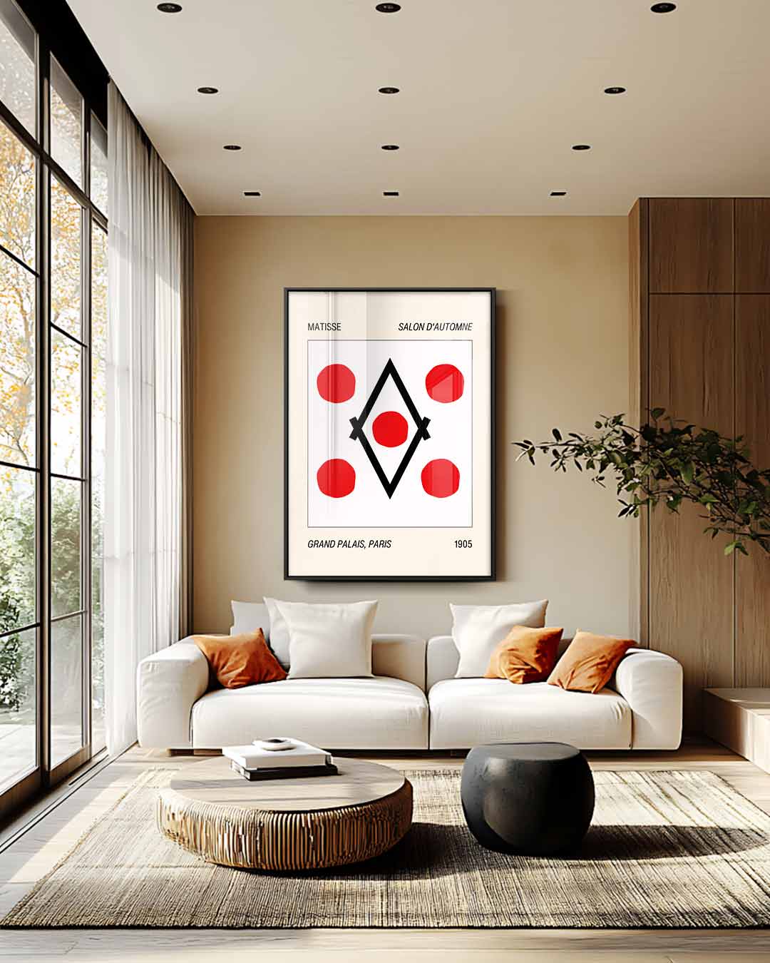 Stijlvol Matisse Posterontwerp Kunstwerk-canvas-dibond-plexiglas-wanddecoratie-WallArtistic