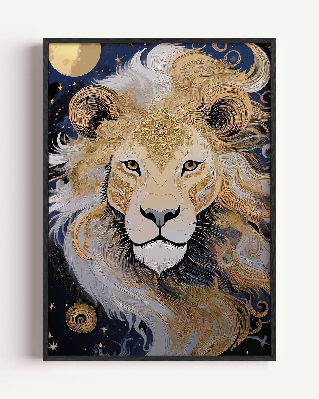 Majestueuze Leeuwenposter-WallArtistic