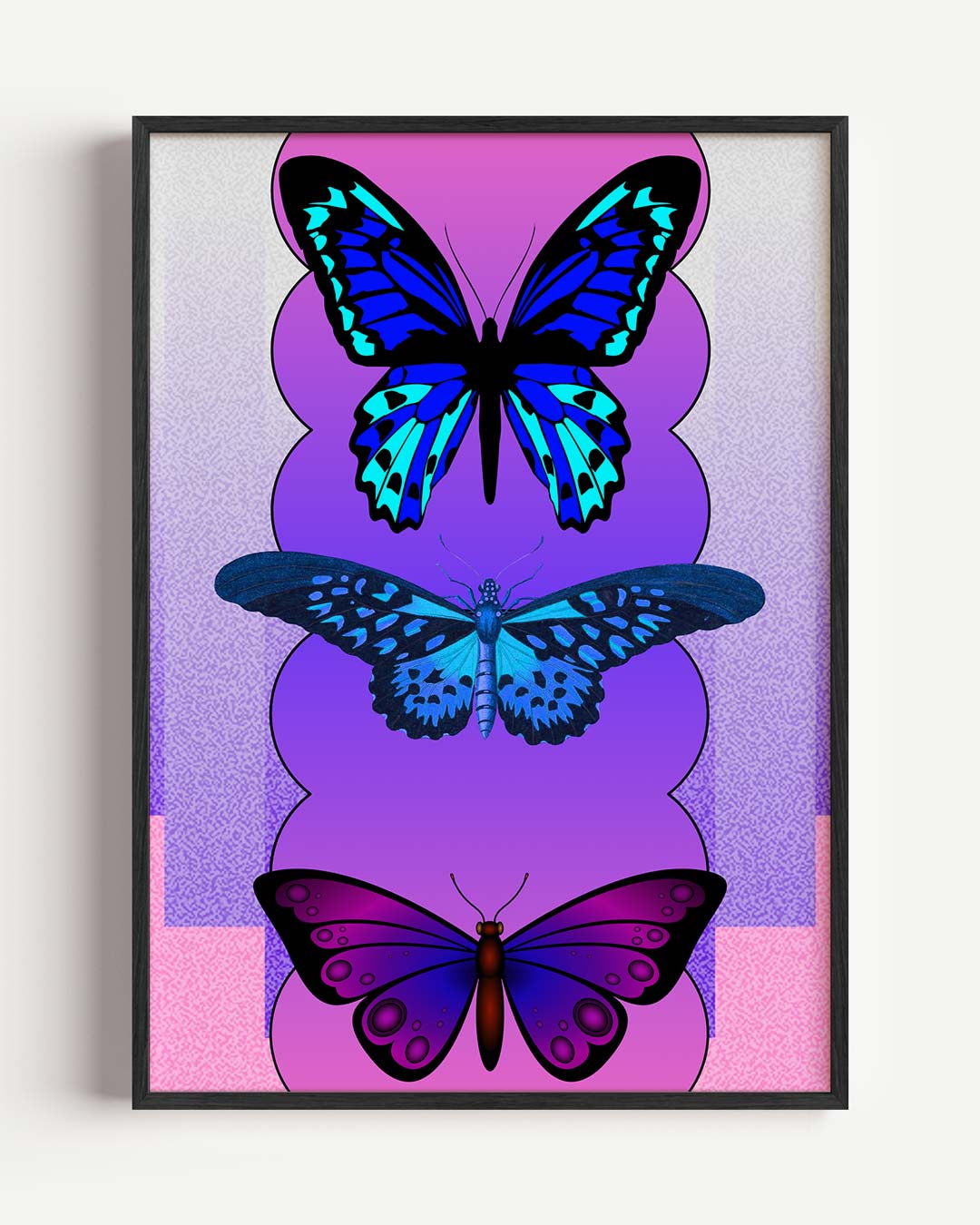 Vlinders in Kleur Poster-WallArtistic