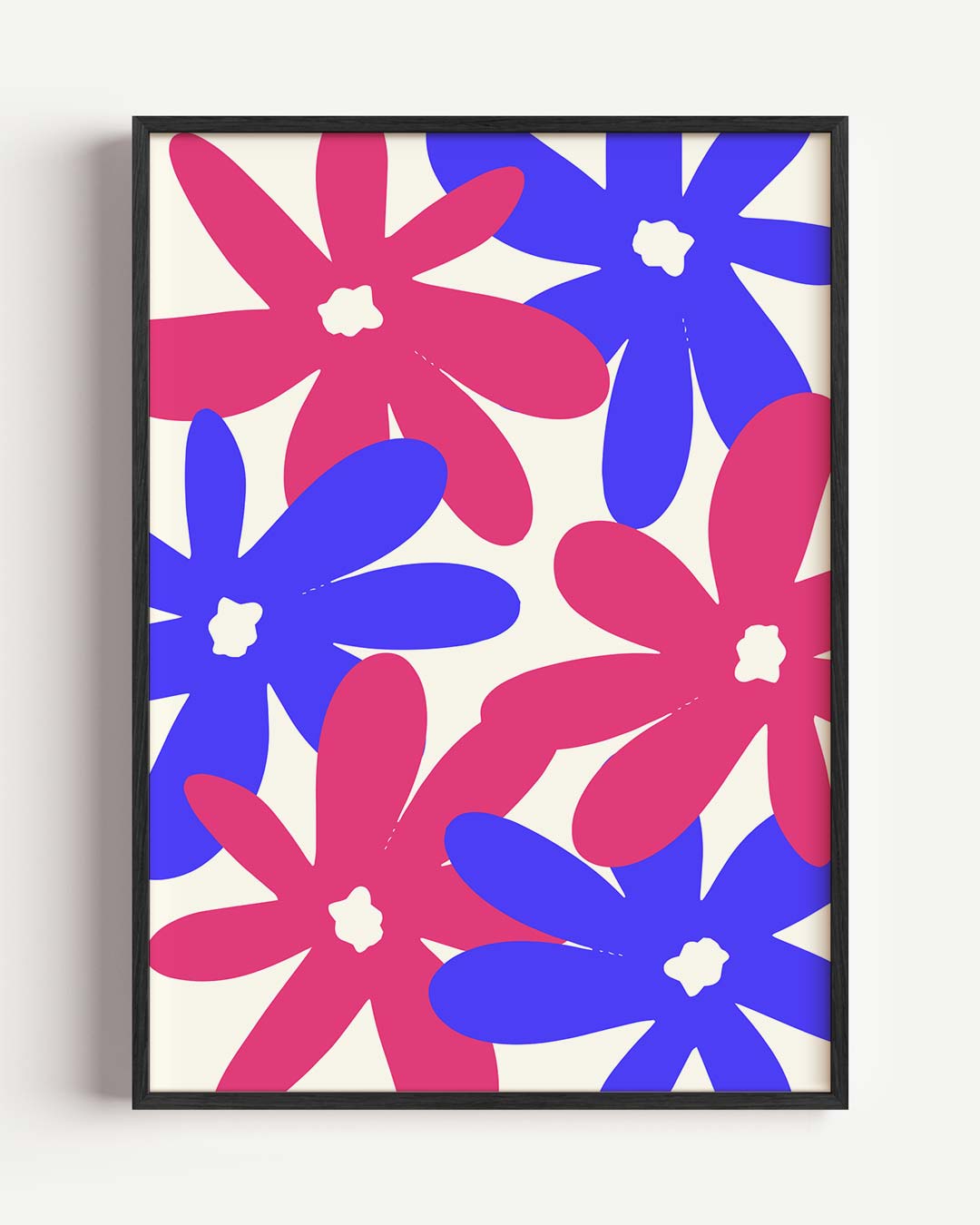 Bloemenpracht in Felle Kleuren Poster-WallArtistic