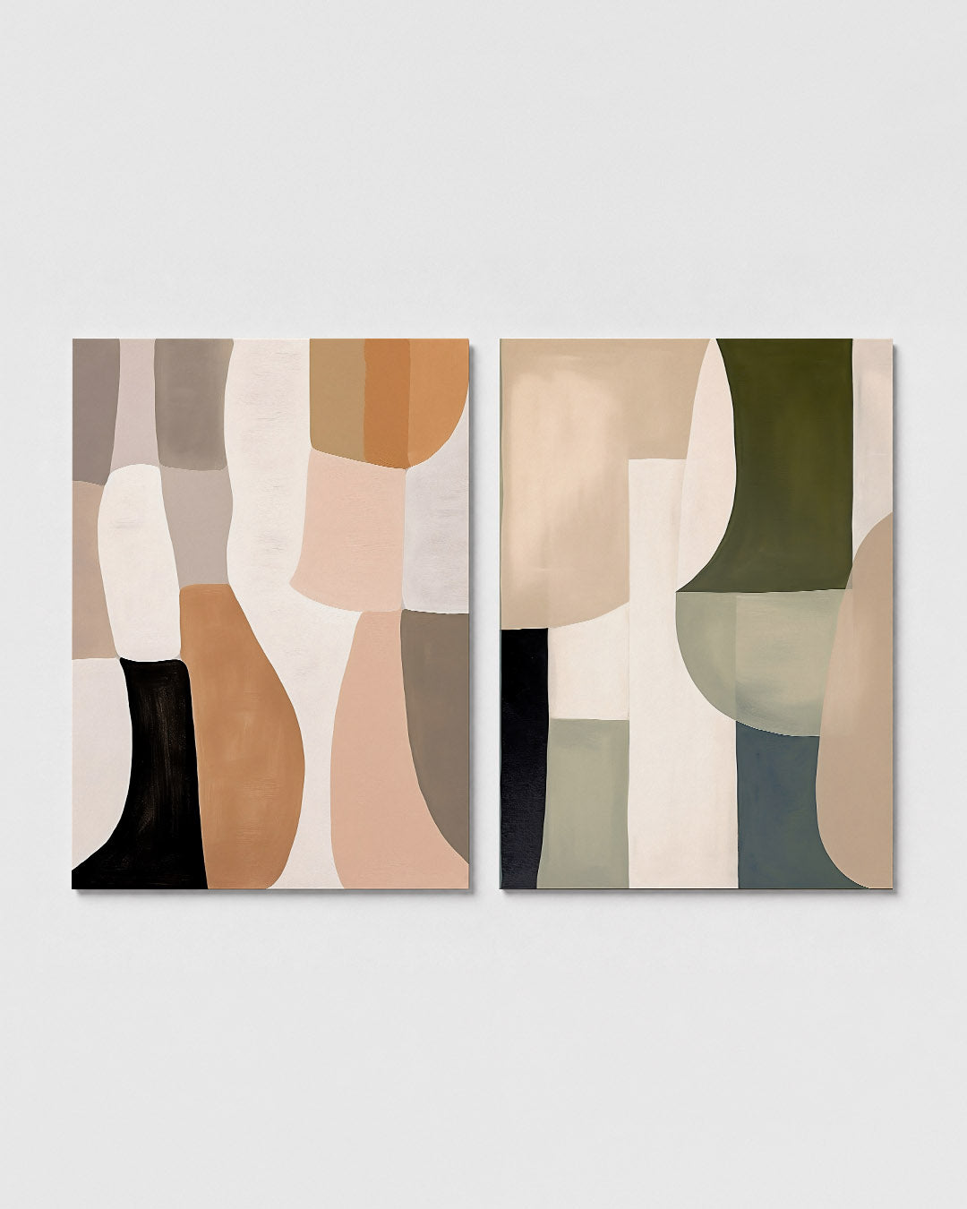 Vorm en kleurenspel Posterset