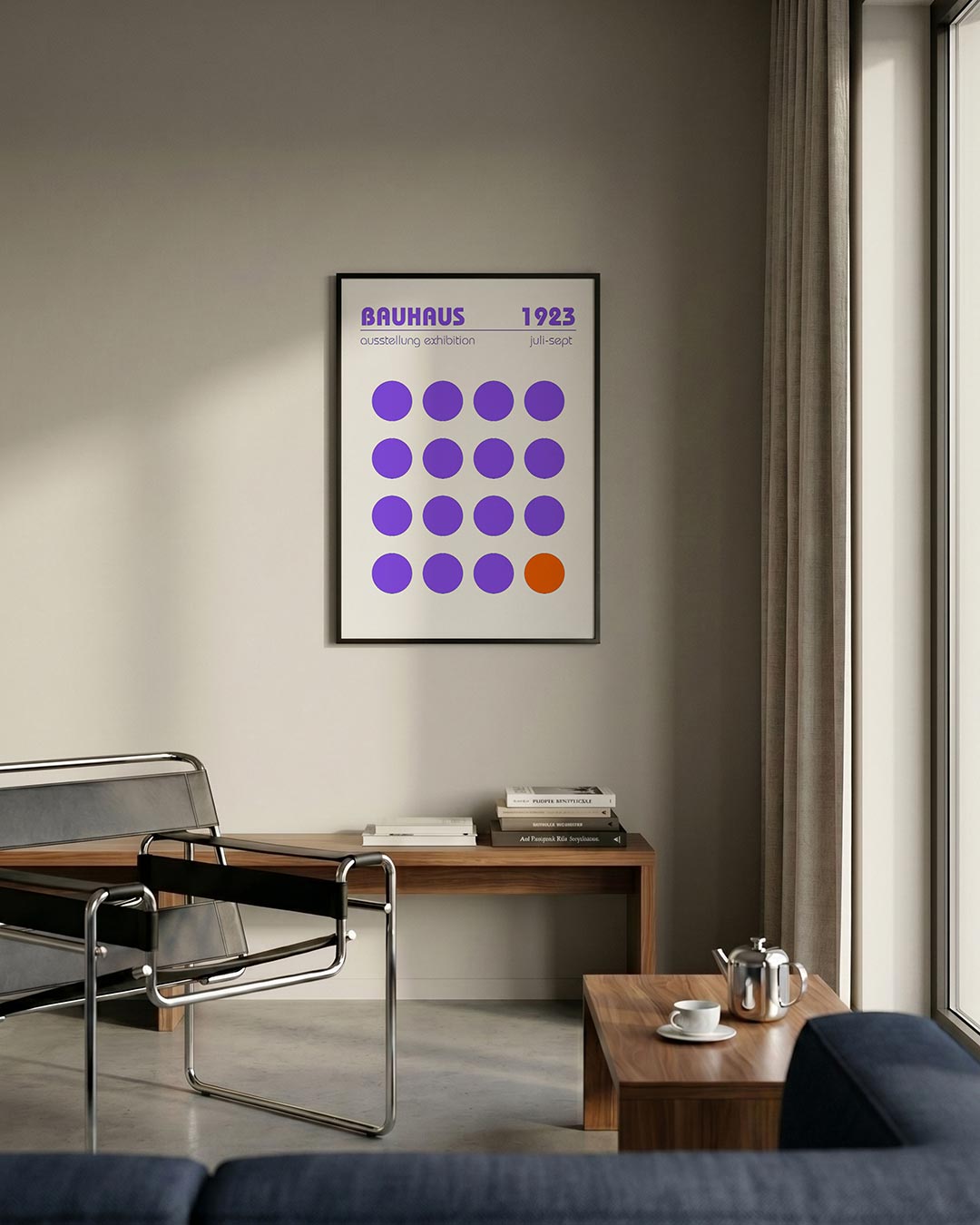 Kleur en cirkelritme Poster