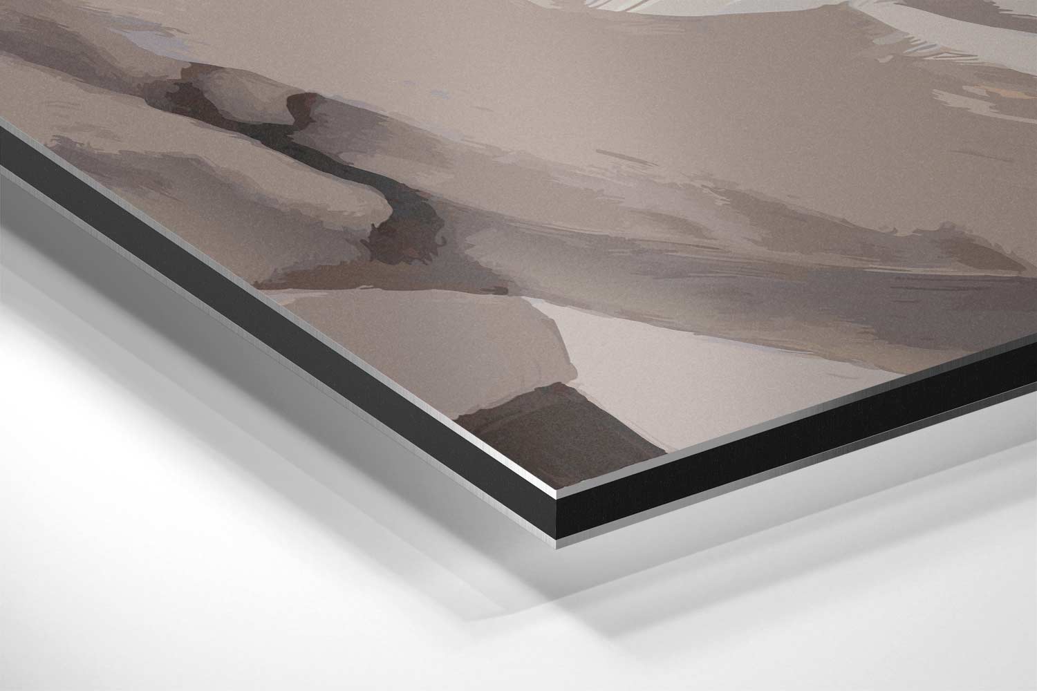 Elegantie in Wit Kunstwerk-canvas-dibond-plexiglas-wanddecoratie-WallArtistic