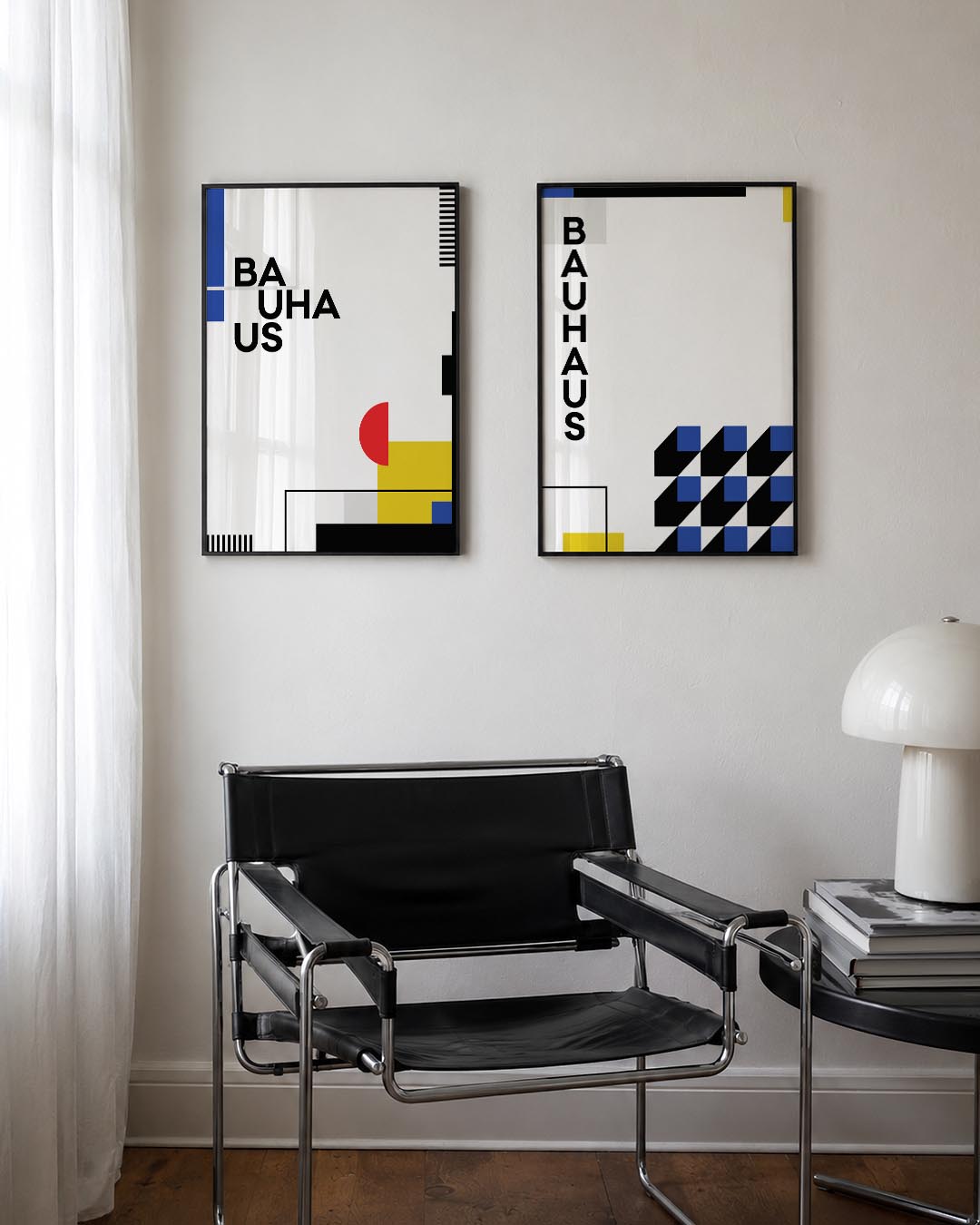 Vormen en kleurvlakken Posterset