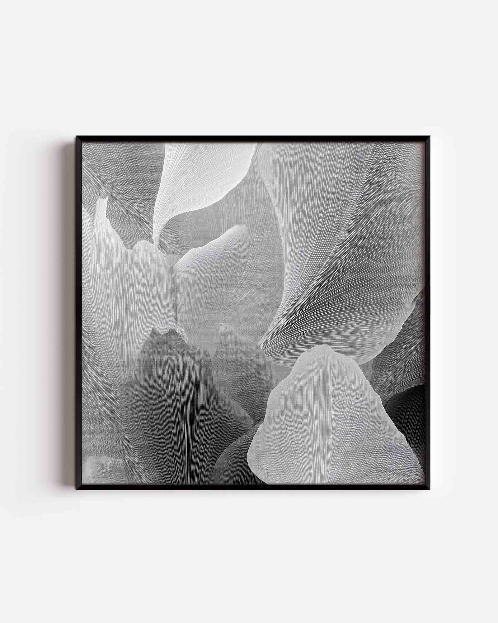 Abstracte bladeren Poster