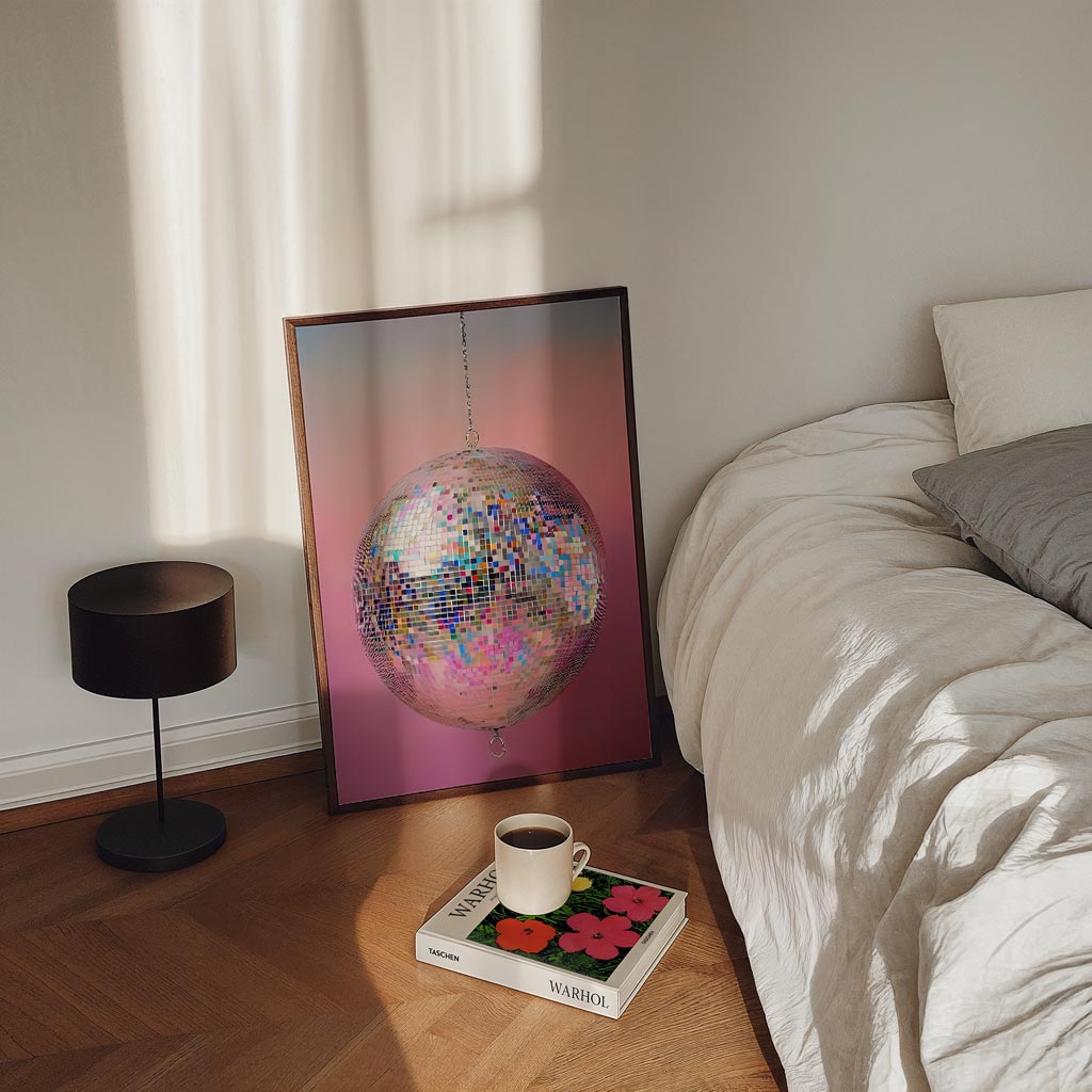 Glamour Disco Poster-WallArtistic