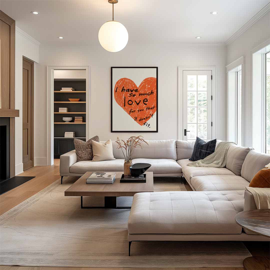 Liefdevolle Hartprint Kunstwerk-canvas-dibond-plexiglas-wanddecoratie-WallArtistic