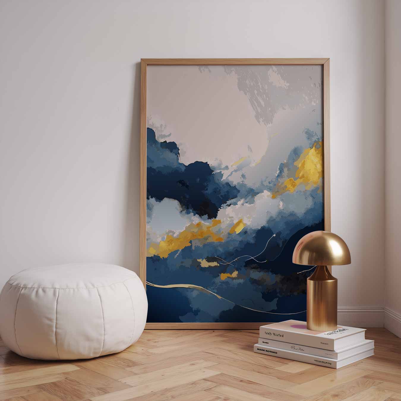 Dromerige Lucht Abstract Poster-WallArtistic