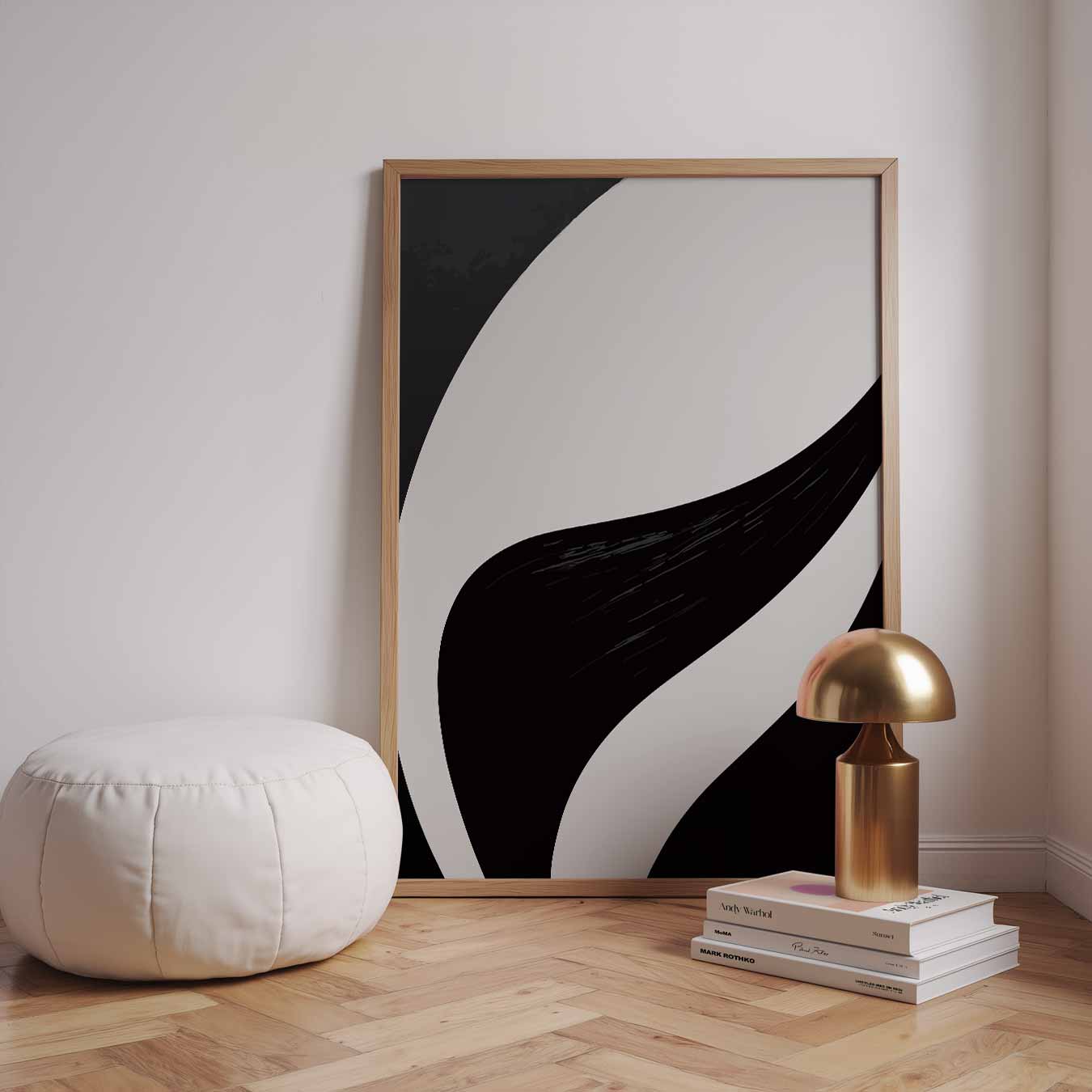 Moderne Abstracte Kunstposter-WallArtistic