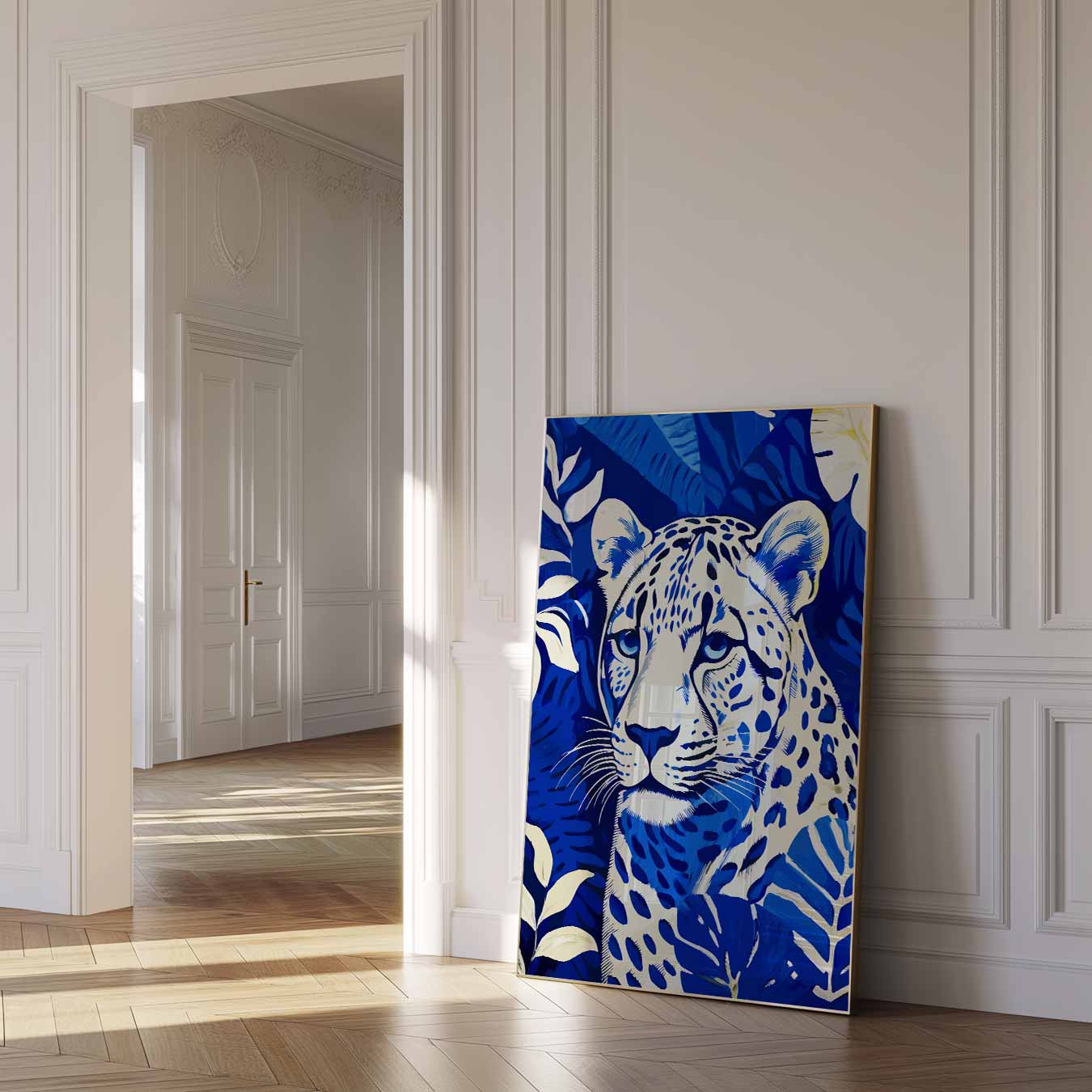 Wondere Wereld van de Luipaard Poster-WallArtistic