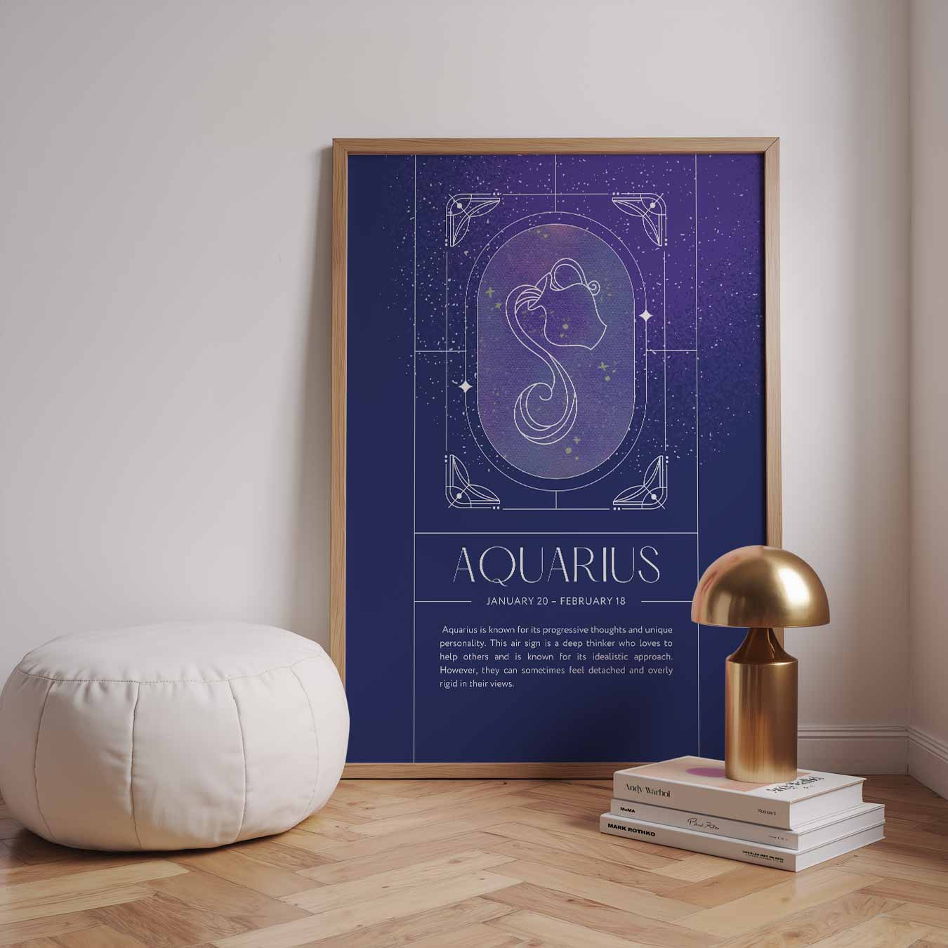 Stijlvolle Waterman Poster-WallArtistic