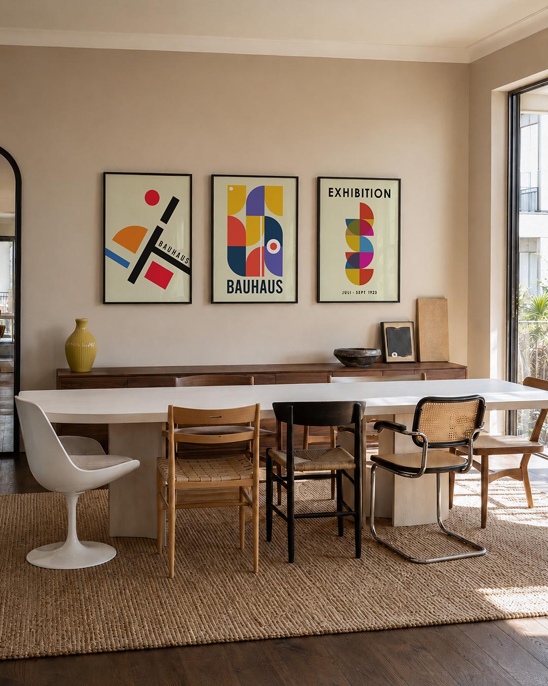 Vormen en vlakken Posterset