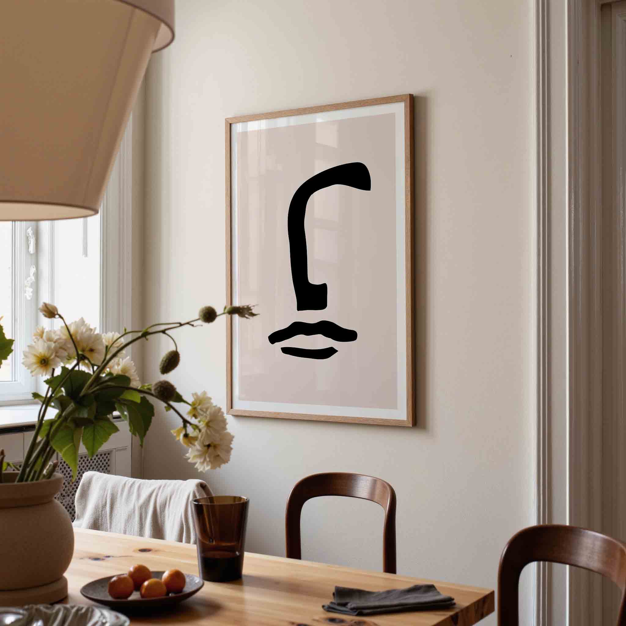 Abstracte vormen Poster